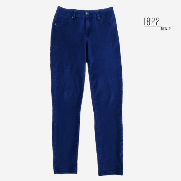 1822 Denim Denim - 1822 Denim Women's Mid-Rise Butter Skinny Stretch Jeans (6) Excellent Condition